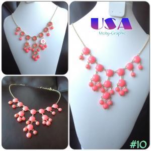 Usa High Quality Bubble Necklace #10 , Handmade..