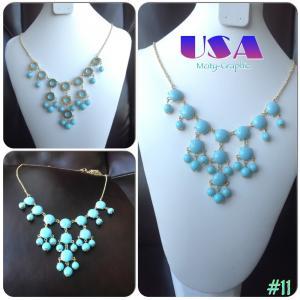 Usa High Quality Bubble Necklace #11 , Handmade..