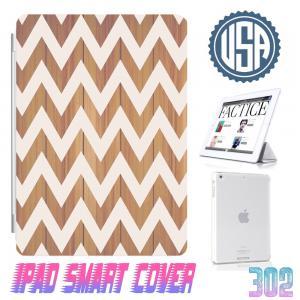 Usa Wood Print Chevron Ipad Air Smart Cover , Ipad..